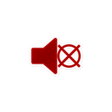 Auto Mute sticker